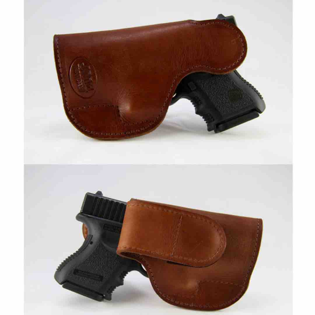 Magnetic Retention Leather Holster