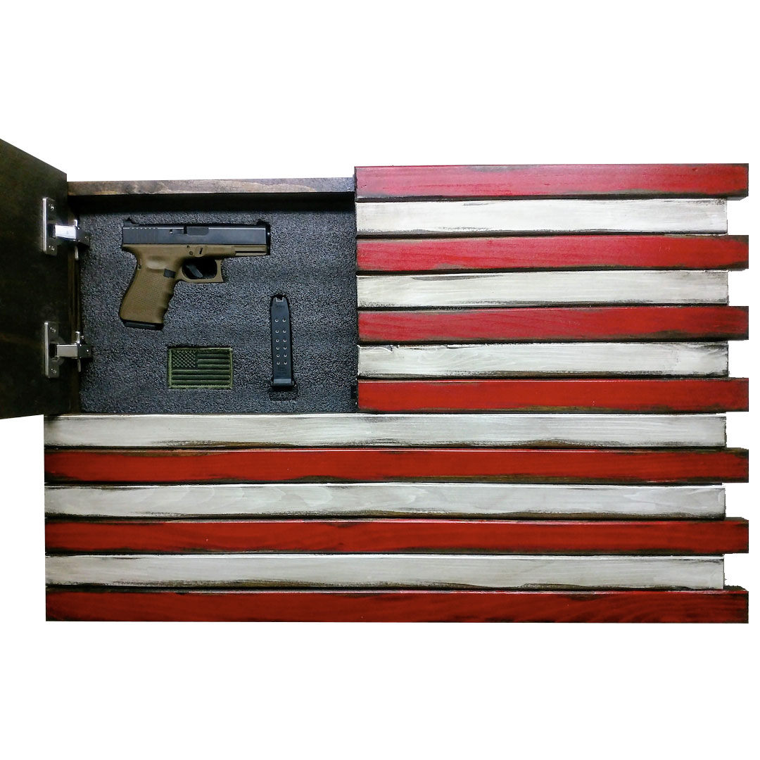 Single Compartment Gun Concealment Flag