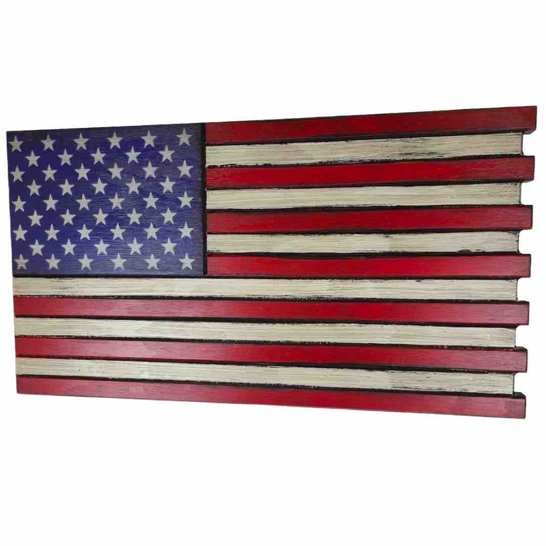 Mini American Flag Case in Standard RW&B