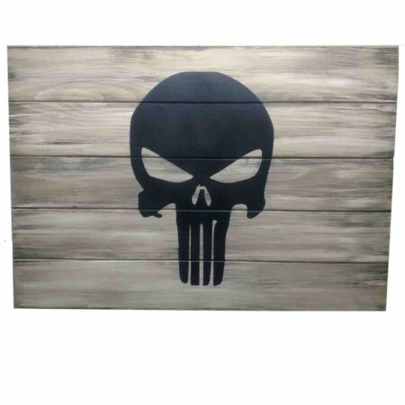 "punisher Skull" Gun Concealment Wall Art