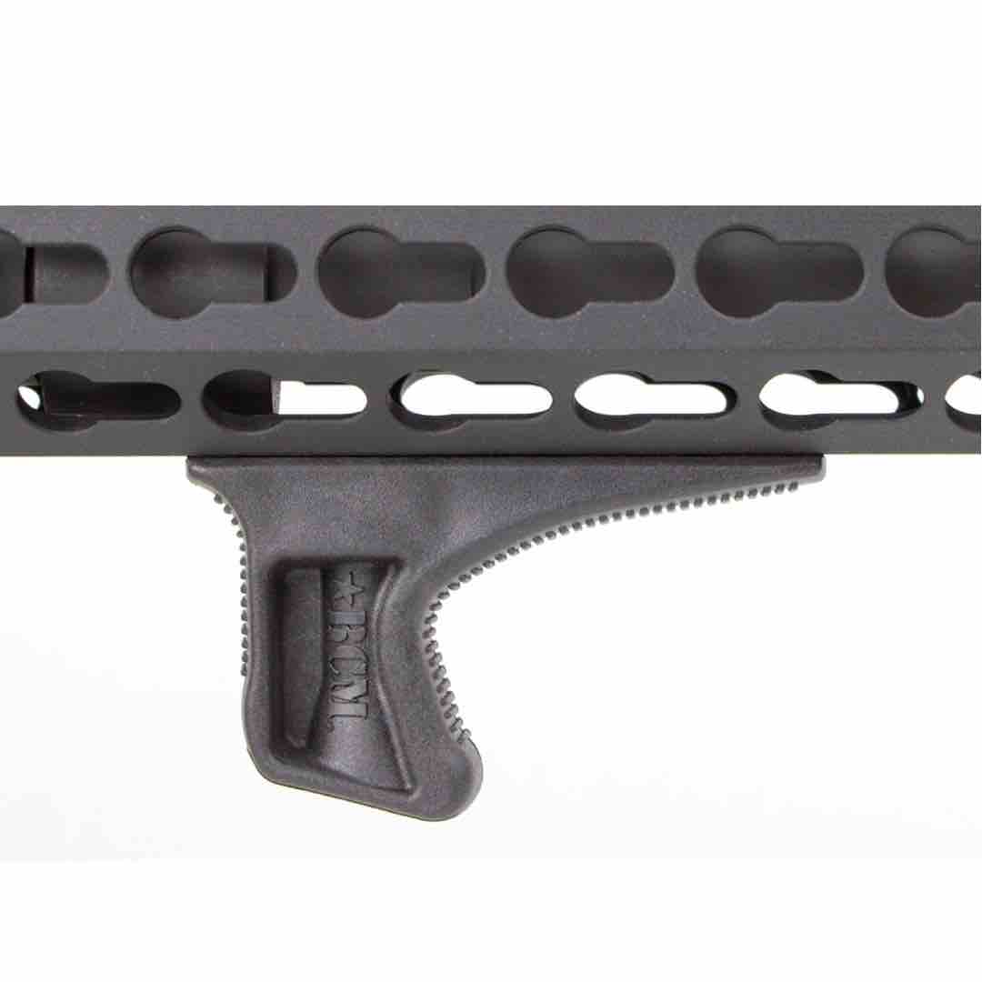 BCM Angled Grip installed closeup