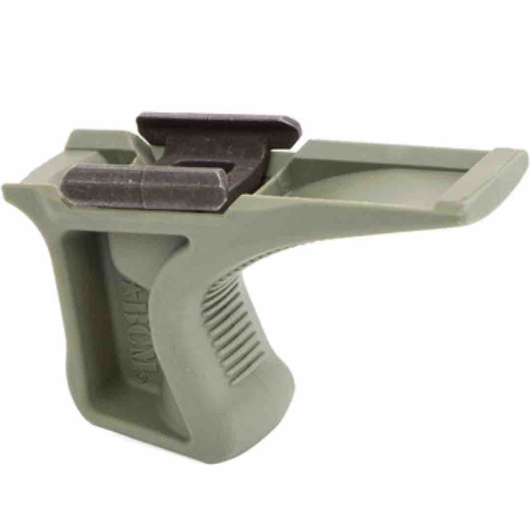 BCM KAG Grip in Foliage Green angled
