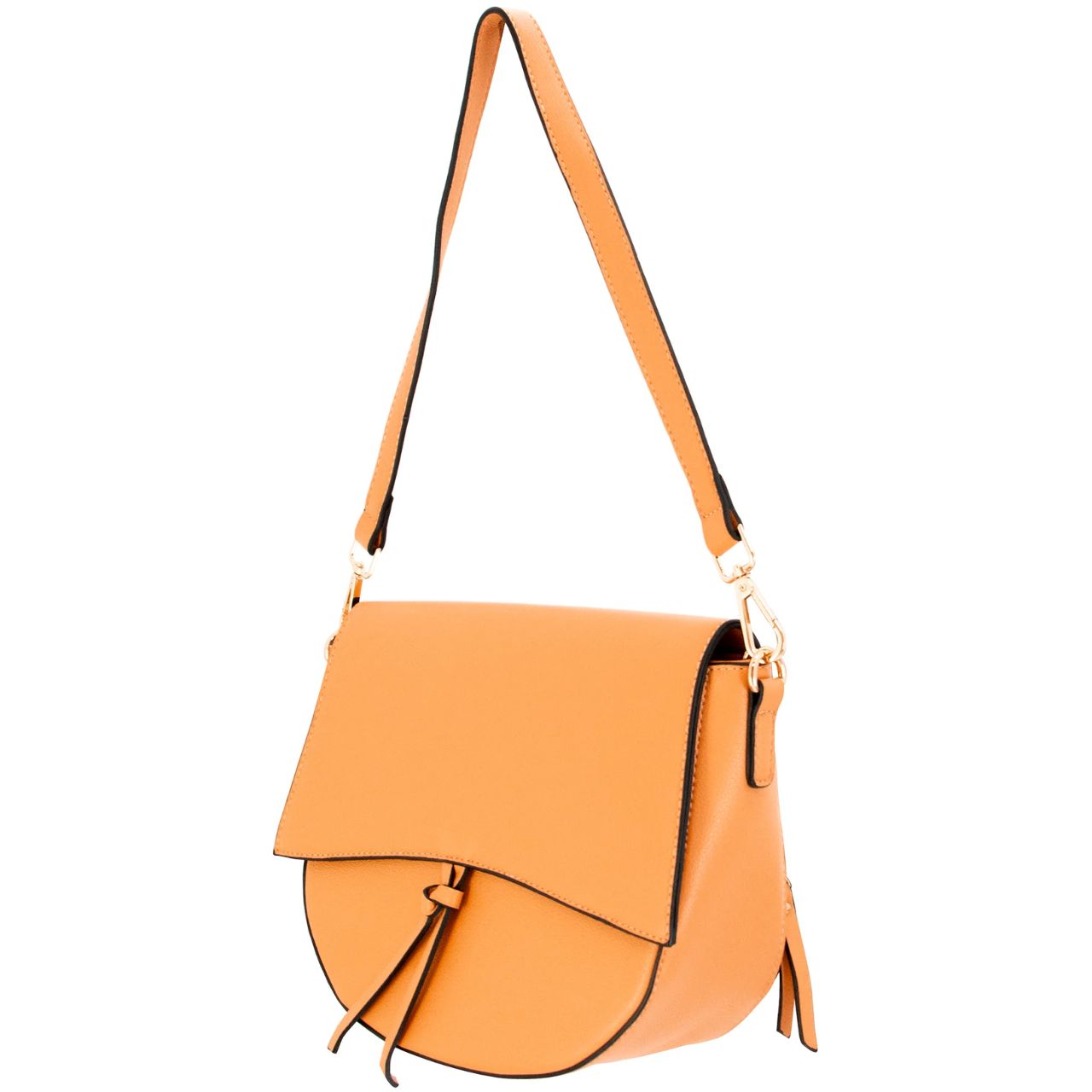 Apricot Leather Concealed Carry Purse