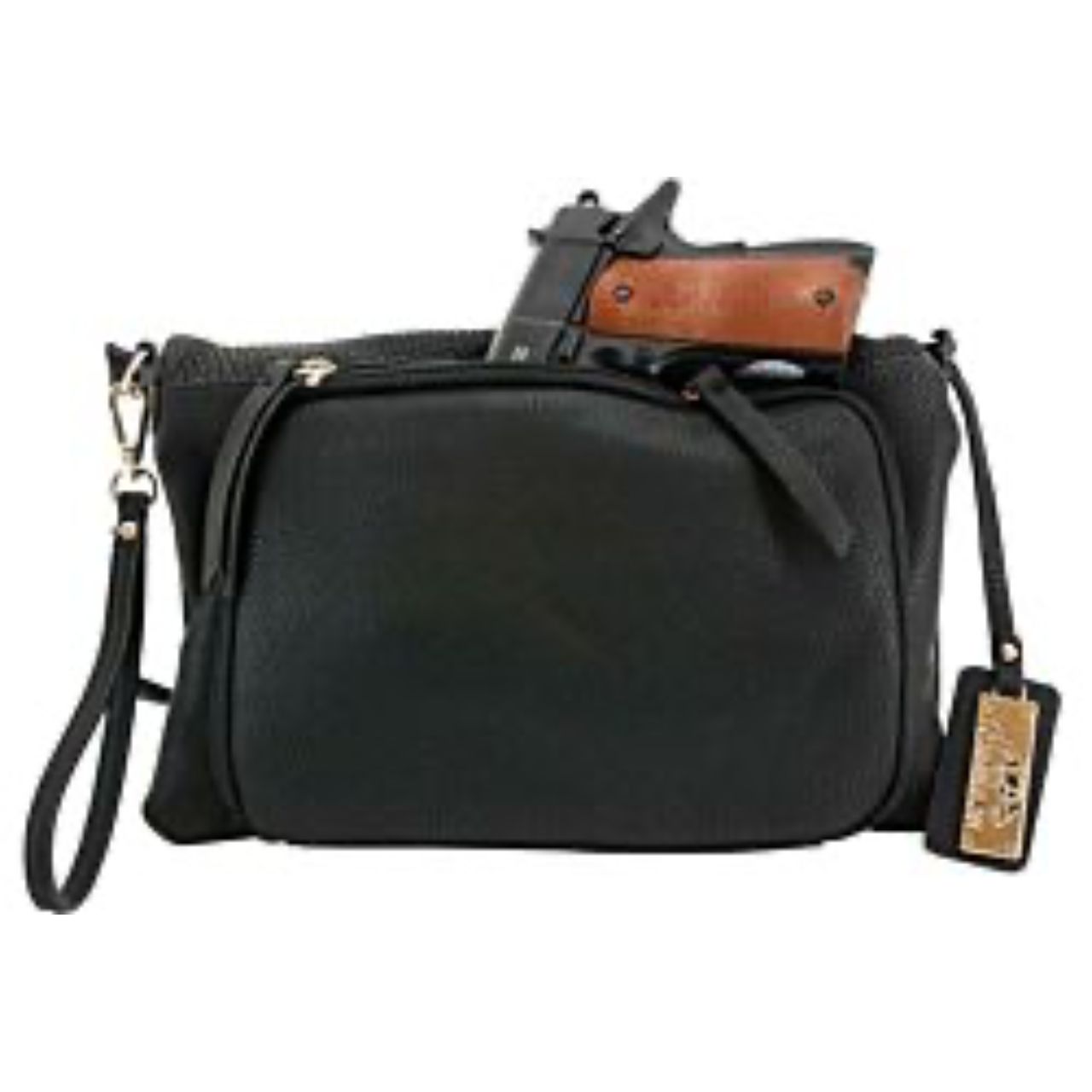 Safely carry your weapon in this concealed carry purse