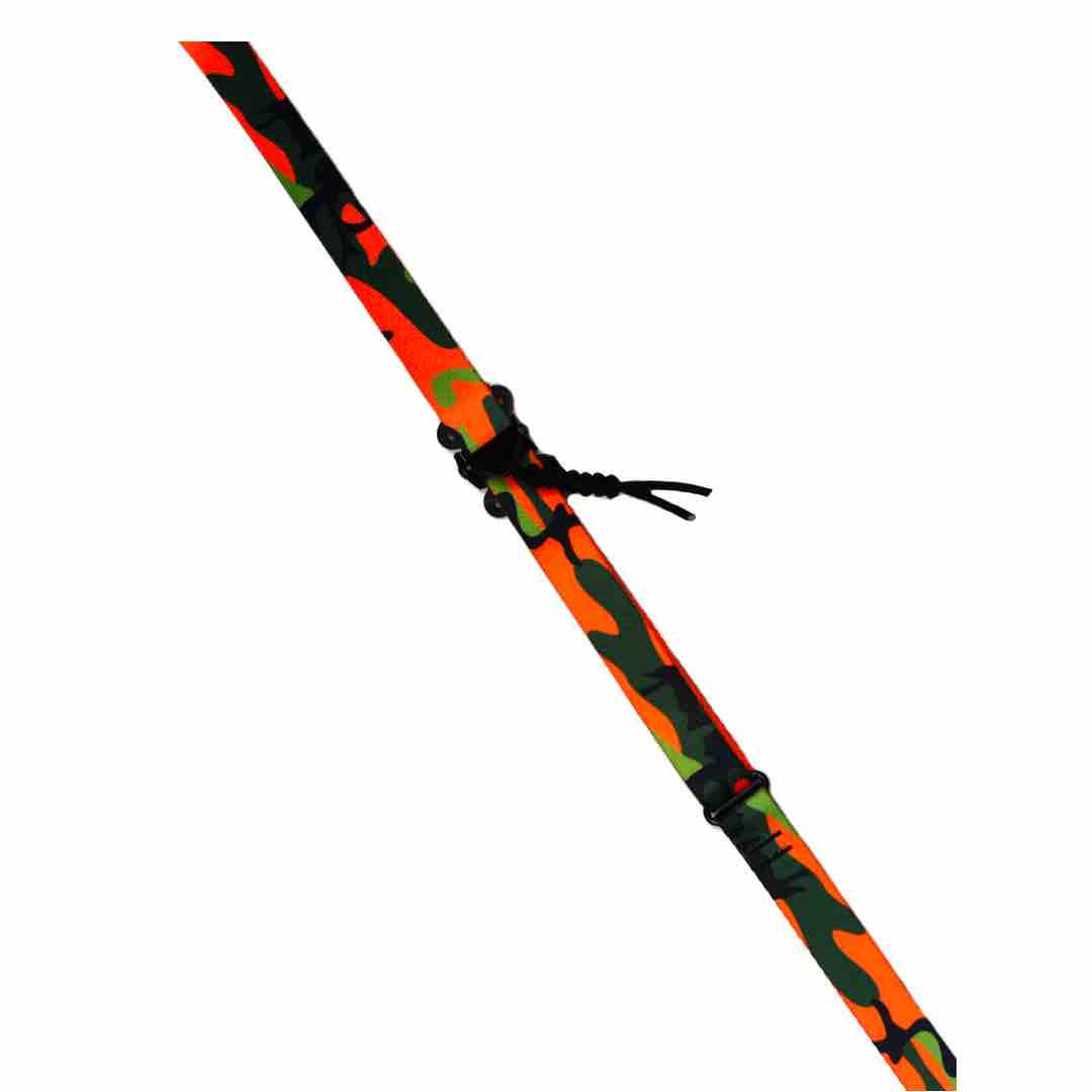 GatMonkey Rifle Sling in "Blaze Orange Camo" Design