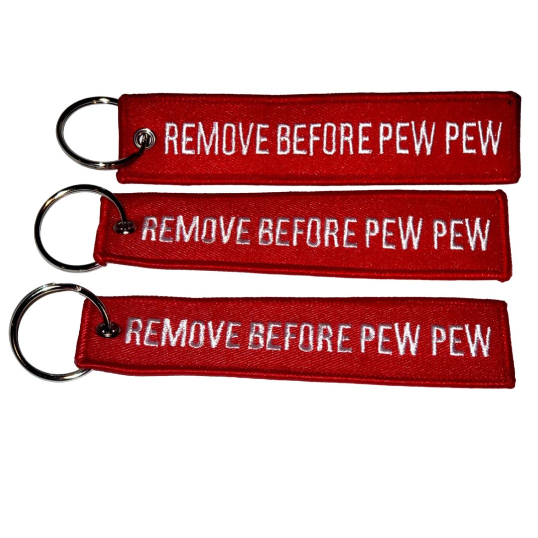 Remove Before Pew Pew Lanyard from TriggerSafe